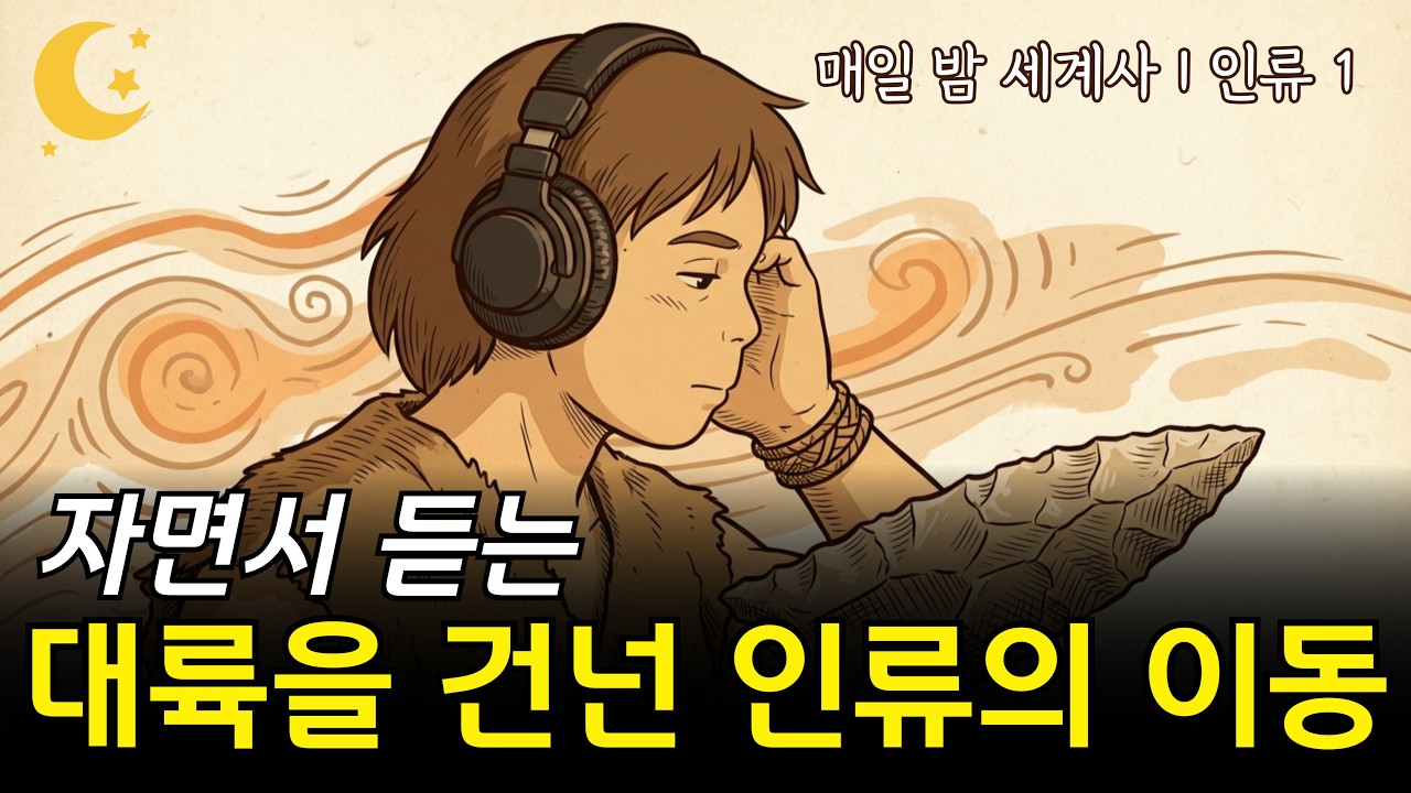 🌙듣다 보면 잠드는 인류가 건넌 대륙