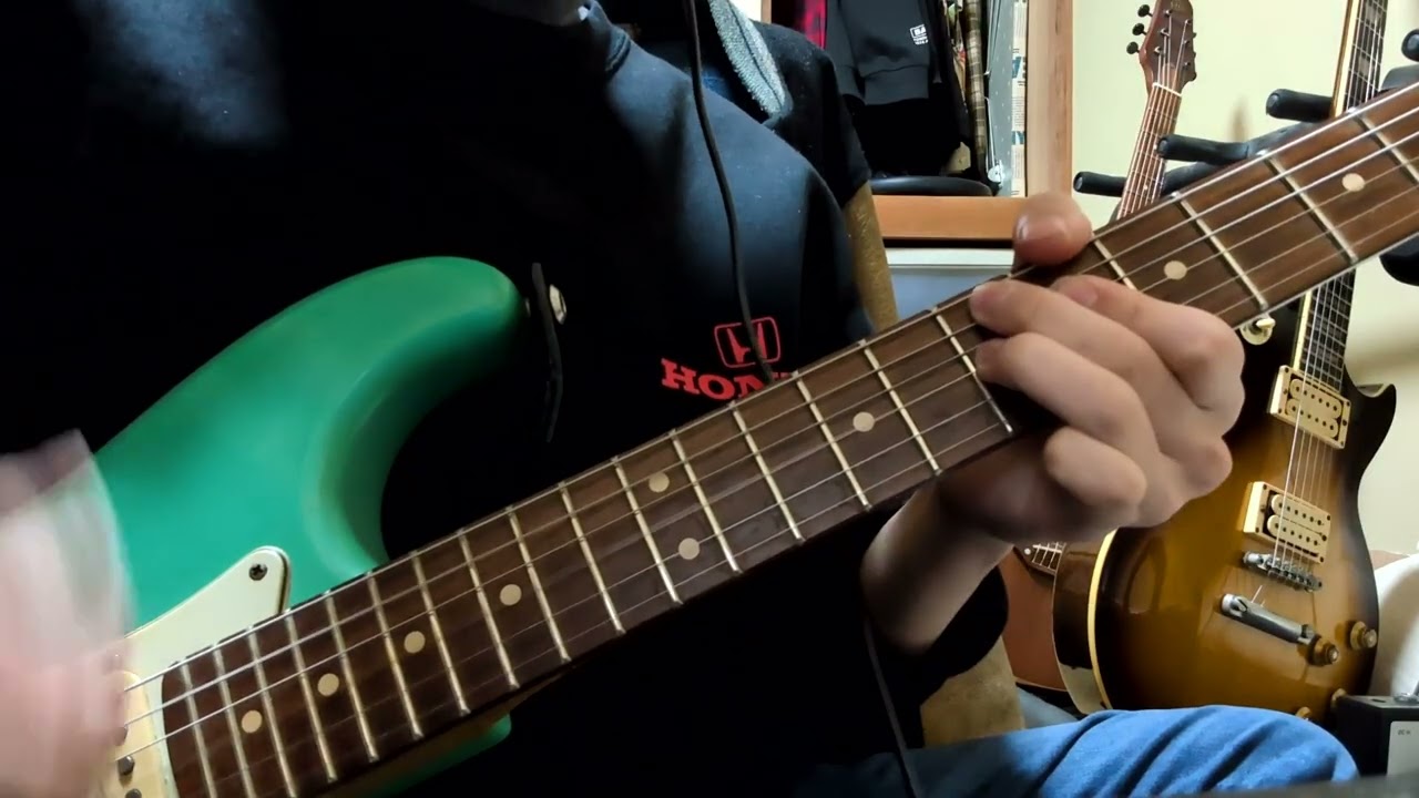 落下ウサギと寡黙な傍観者の手記/こんにちは谷田さんfeat.初音ミク　Guitar Cover