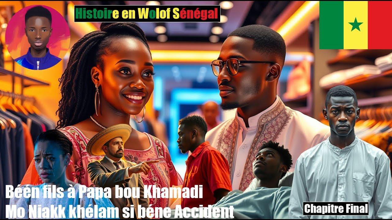 Béén fils à Papa bou Khamadi Mo Niakk khélam si béne Accident - Chapitre Final #conteafricain