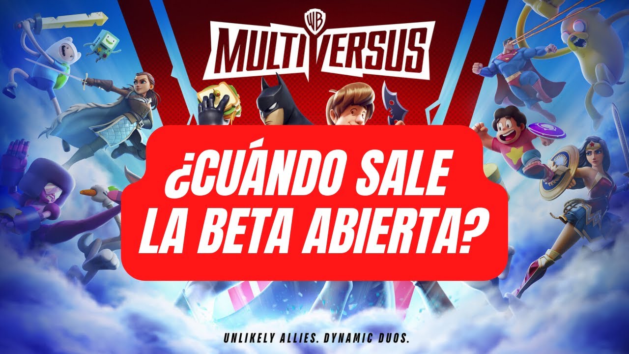 &iquest;CU&Aacute;NDO llega la BETA ABIERTA de MULTIVERSUS?