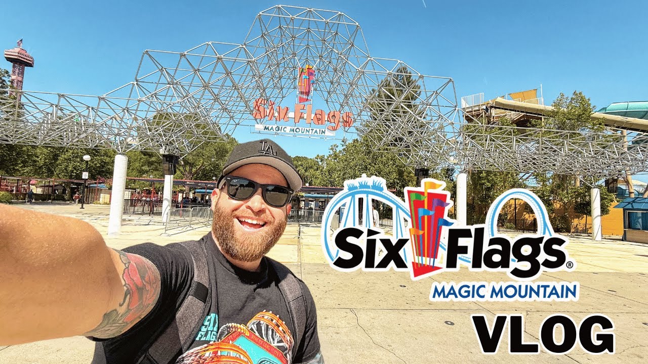 Six Flags Magic Mountain Vlog - May 2025