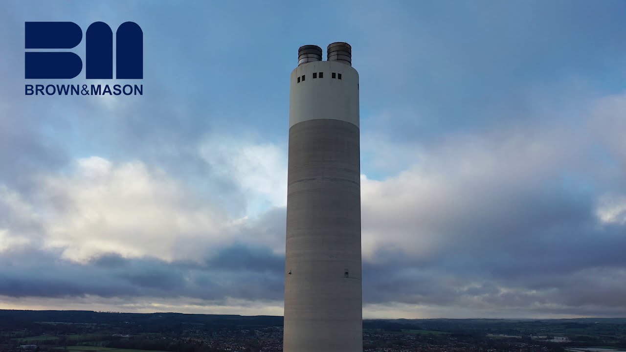 RUGELEY CHIMNEY DEMOLITION