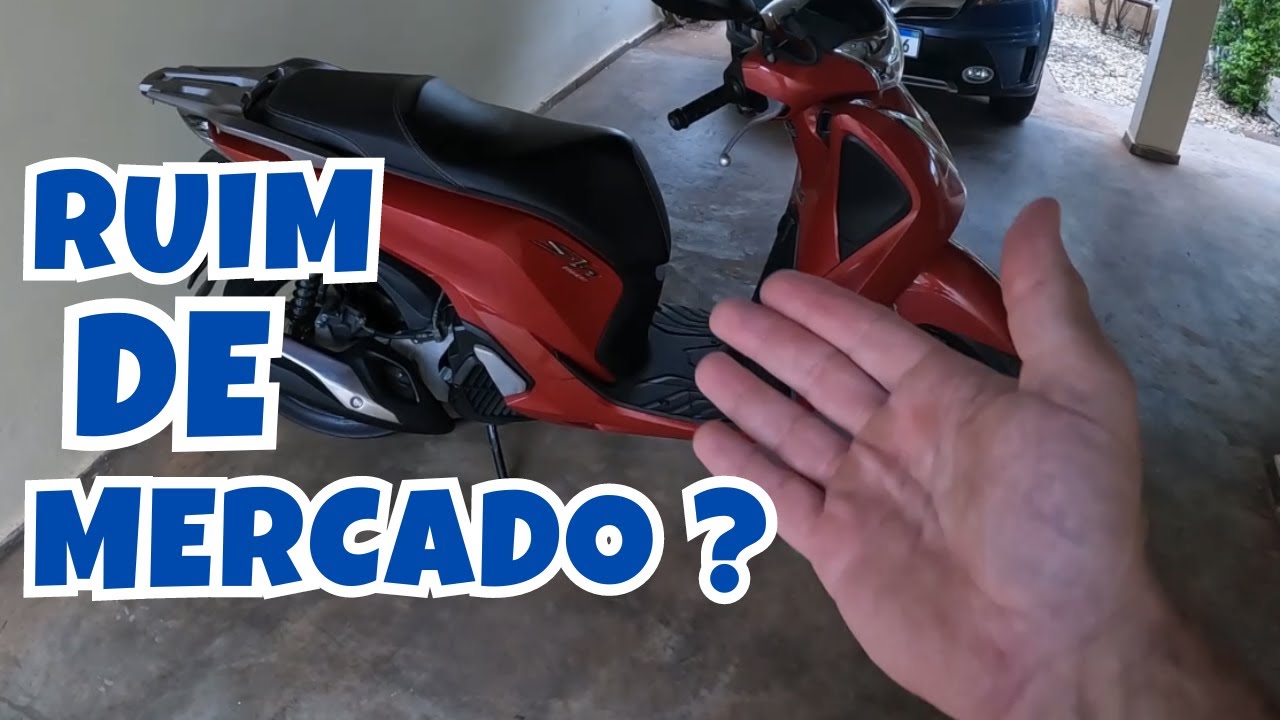 SCOOTER SH150 NA HORA DE VENDER POUCOS QUEREM, MUITO RUIM DE MERCADO, SERÁ?