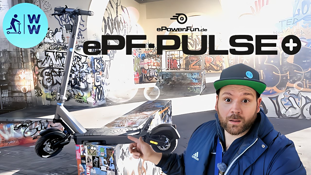ePF-Pulse Plus 🔥 Plus Power 🔥 Bester eScooter mit Strassenzulassung 2025? ABE, ePowerFun Pulse+