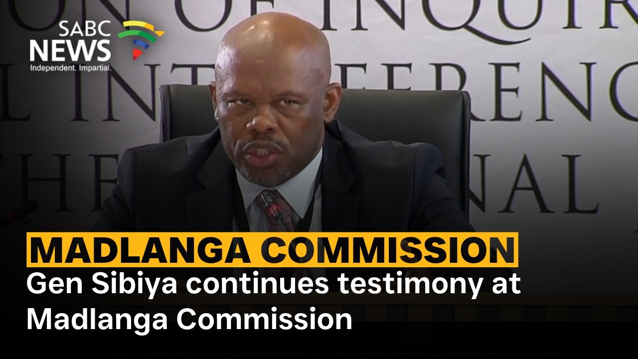 Madlanga Commission | Gen Sibiya continues testimony at Madlanga Commission