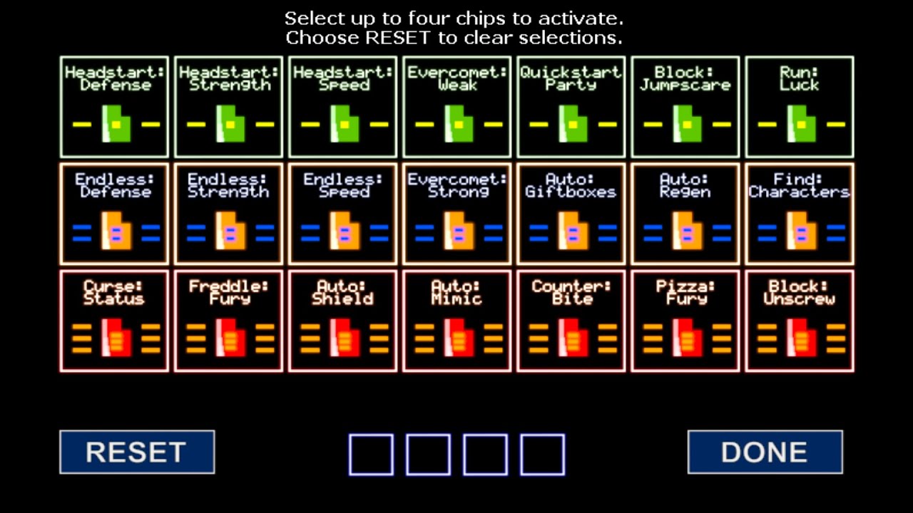 [FNaF World] All chip locations