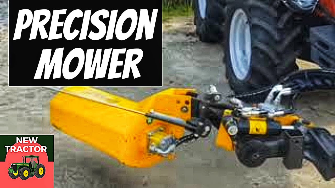 This mower cuts up to tree trunks