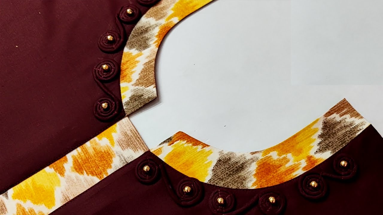 Very beautiful Neck Design Cutting and Stitching for Kurti/Suit/Kameez