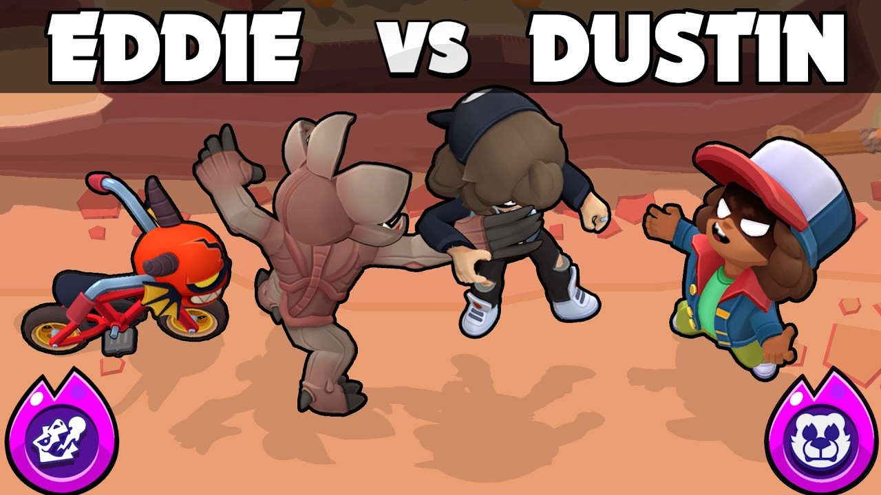 DRACO vs NITA ⭐ Brawl Stars X Stranger Things