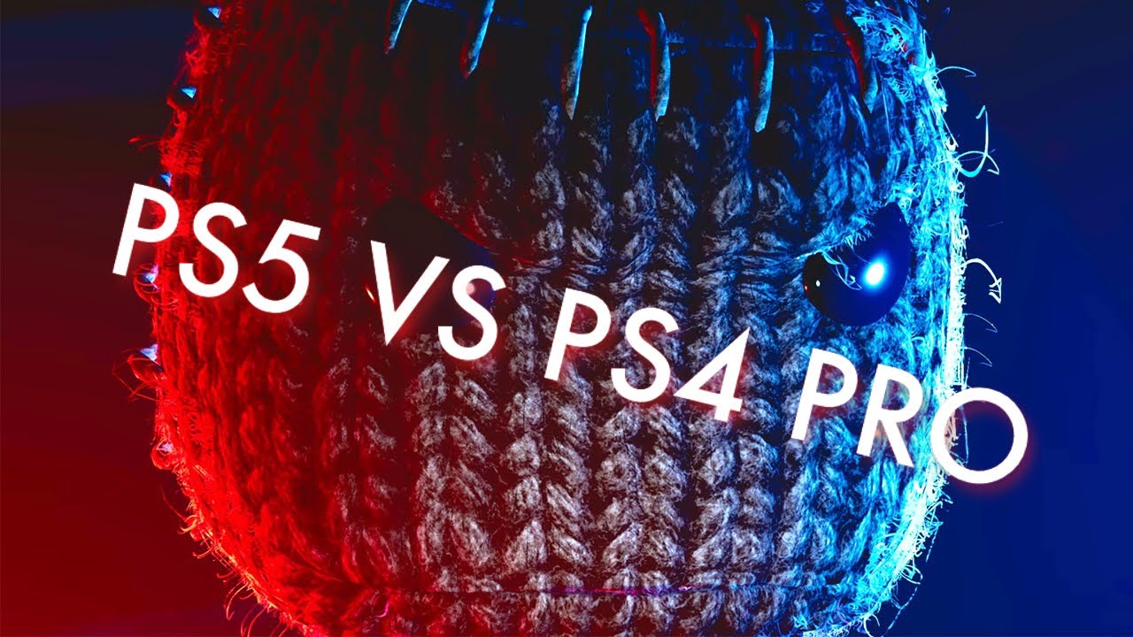 Sackboy A Big Adventure PS5 VS PS4 PRO!!!!