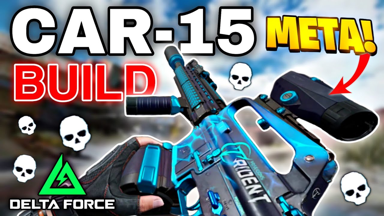 Delta Force Mobile CAR 15 Мета-сборка | Сезон 5 CAR 15 Zero Recoil Мета-сборка Delta Force Mobile