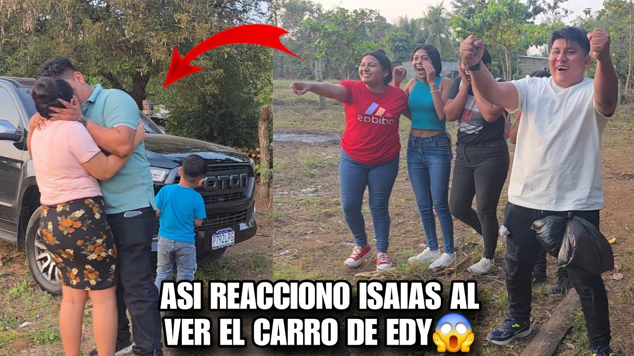 ISAIAS Brinco De Alegria Al Ver El Carro Nuevo De Su Hermano EDY🥳Jamás Imagino Ver Este Carro😱
