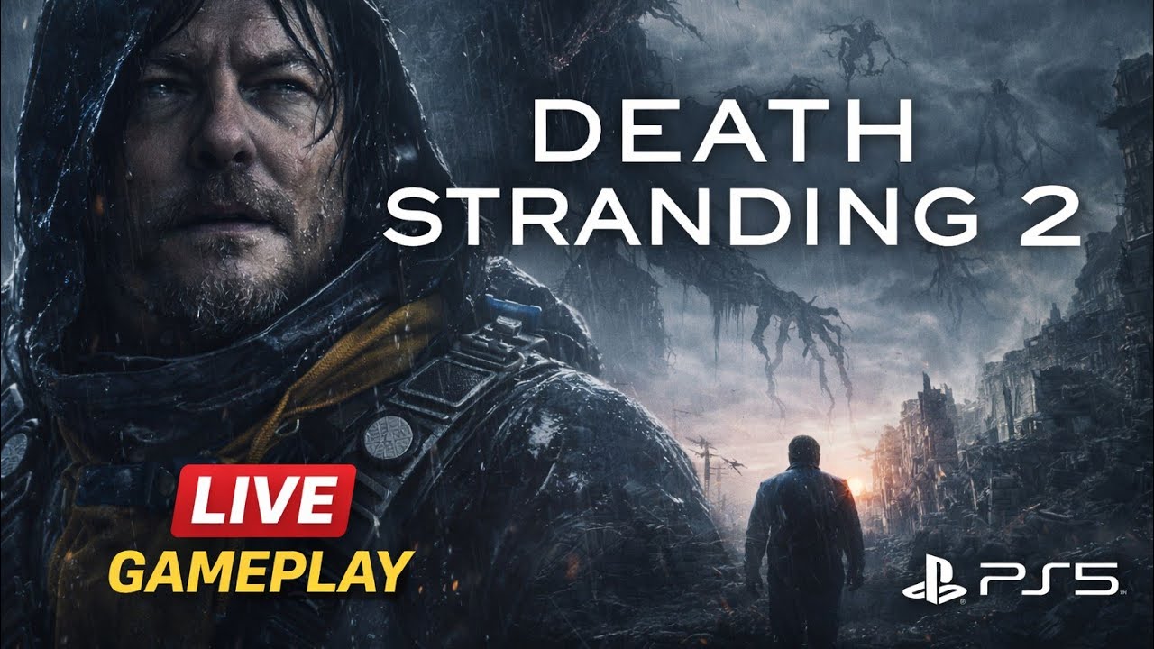 DEATH STRANDING 2 PS5 LIVE | Insane Graphics & Gameplay