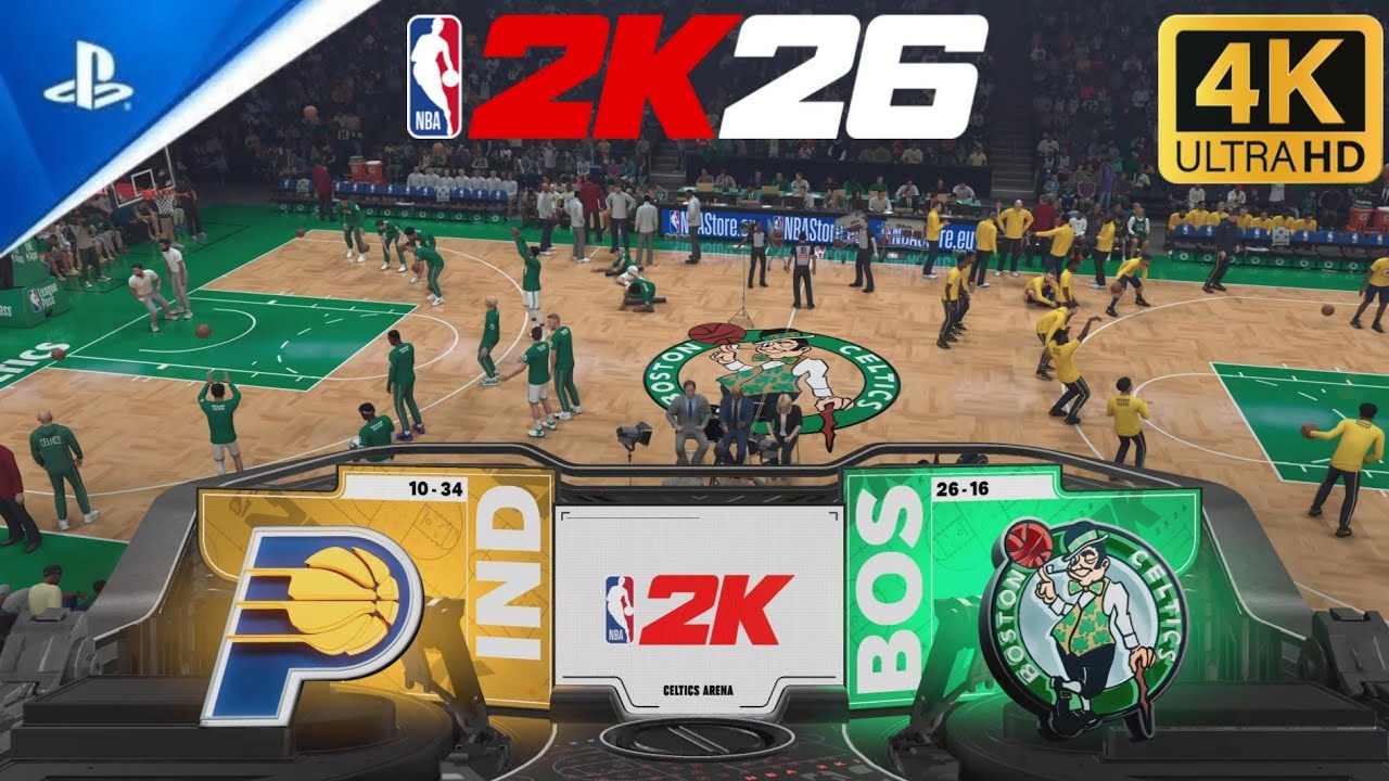 NBA 2K26 (PS5 Pro) | Indiana Pacers vs Boston Celtics - Full Match