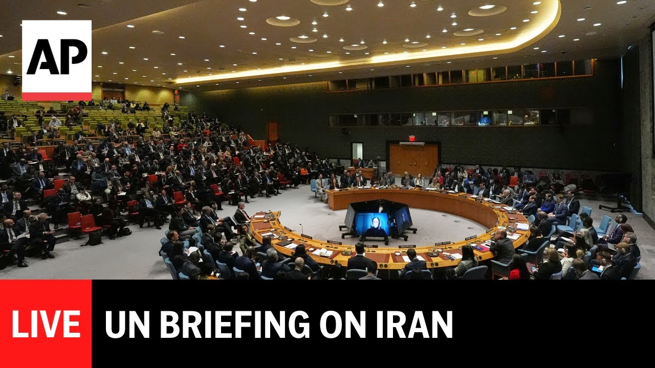 LIVE: UN briefing on Iran