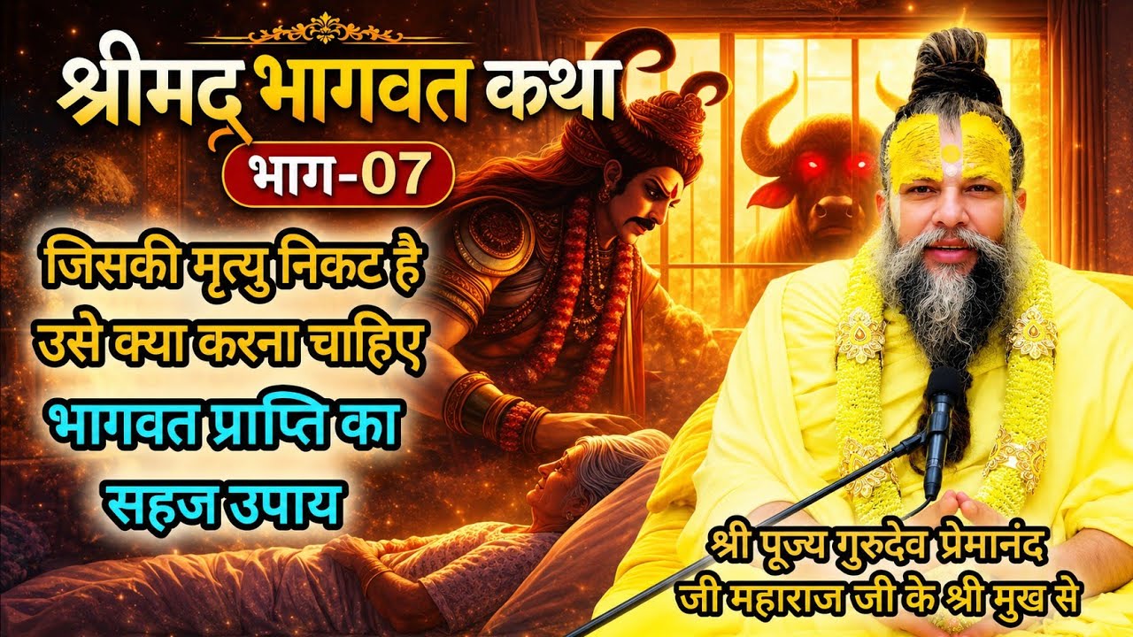 श्रीमद् भागवत कथा (भाग-07)l#premanandjimaharaj #premanandjipravachan  #viralvideo #bhagwatkatha 