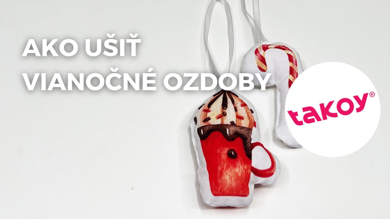 ❄️ AKO UŠIŤ VIANOČNÉ OZDOBY │ @TakoySK
