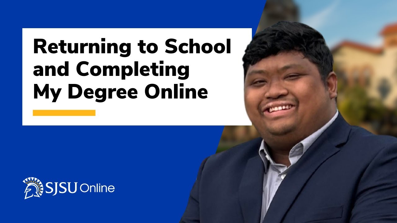 Returning to School and Completing My Degree Online 🙌