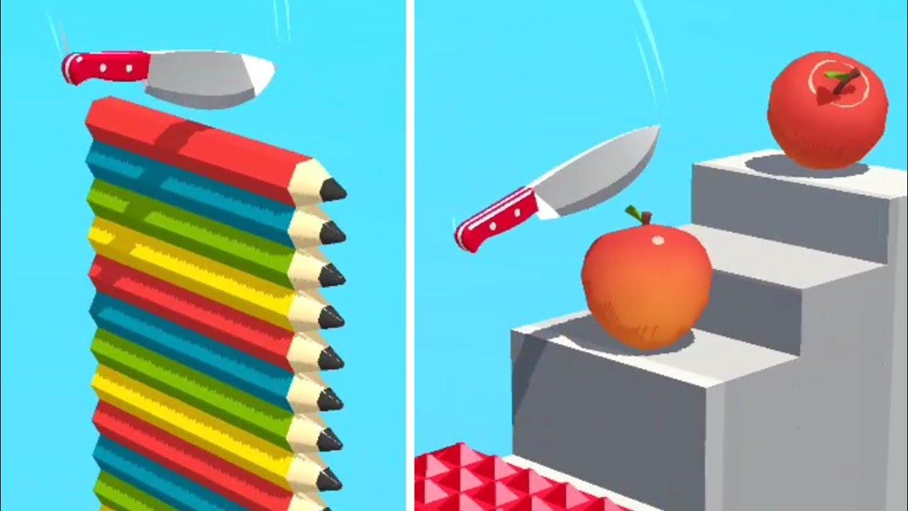 Slice It All Game! Satisfying and Relaxing ASMR Slicing Video