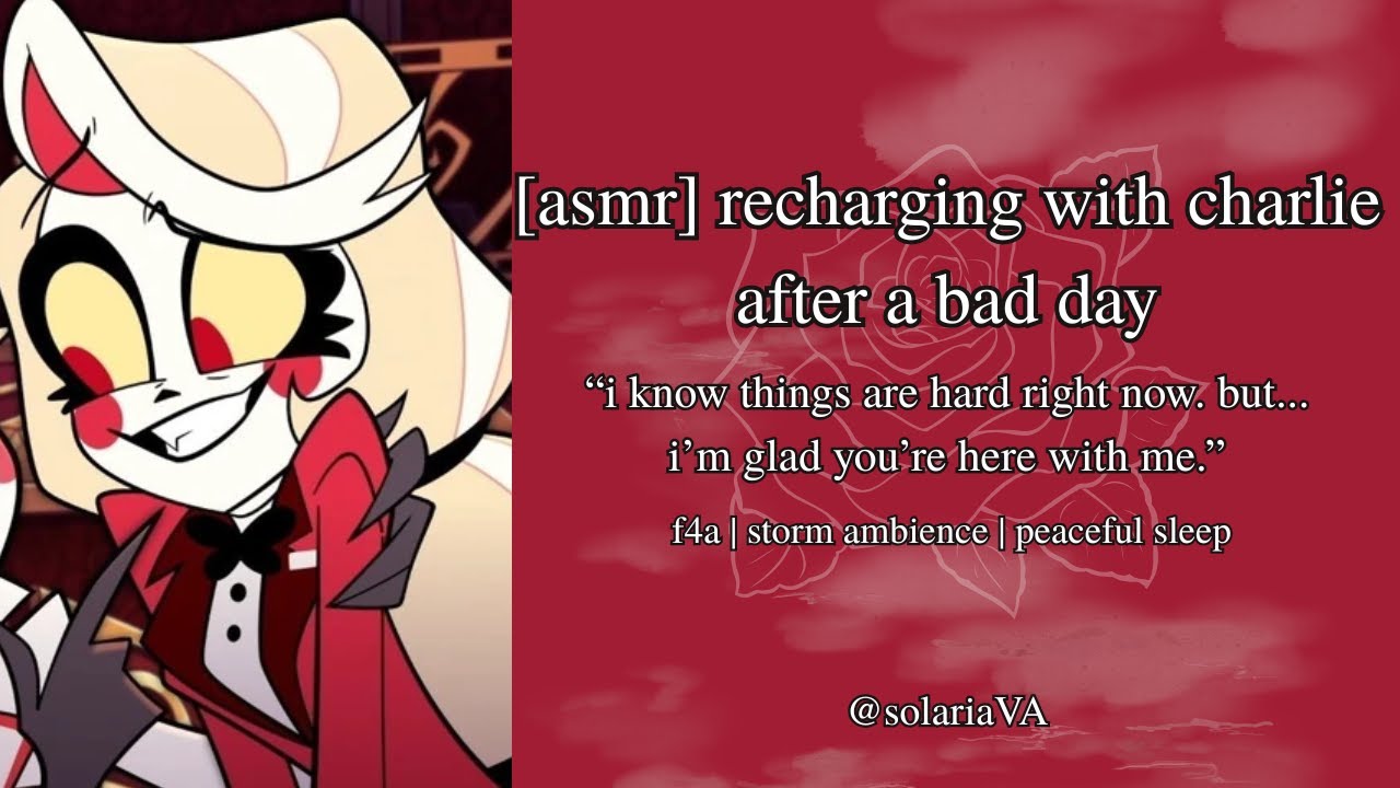 [ASMR] Recharging With Charlie After A Bad Day [Hazbin Hotel] [Charlie x Listener] [F4A]