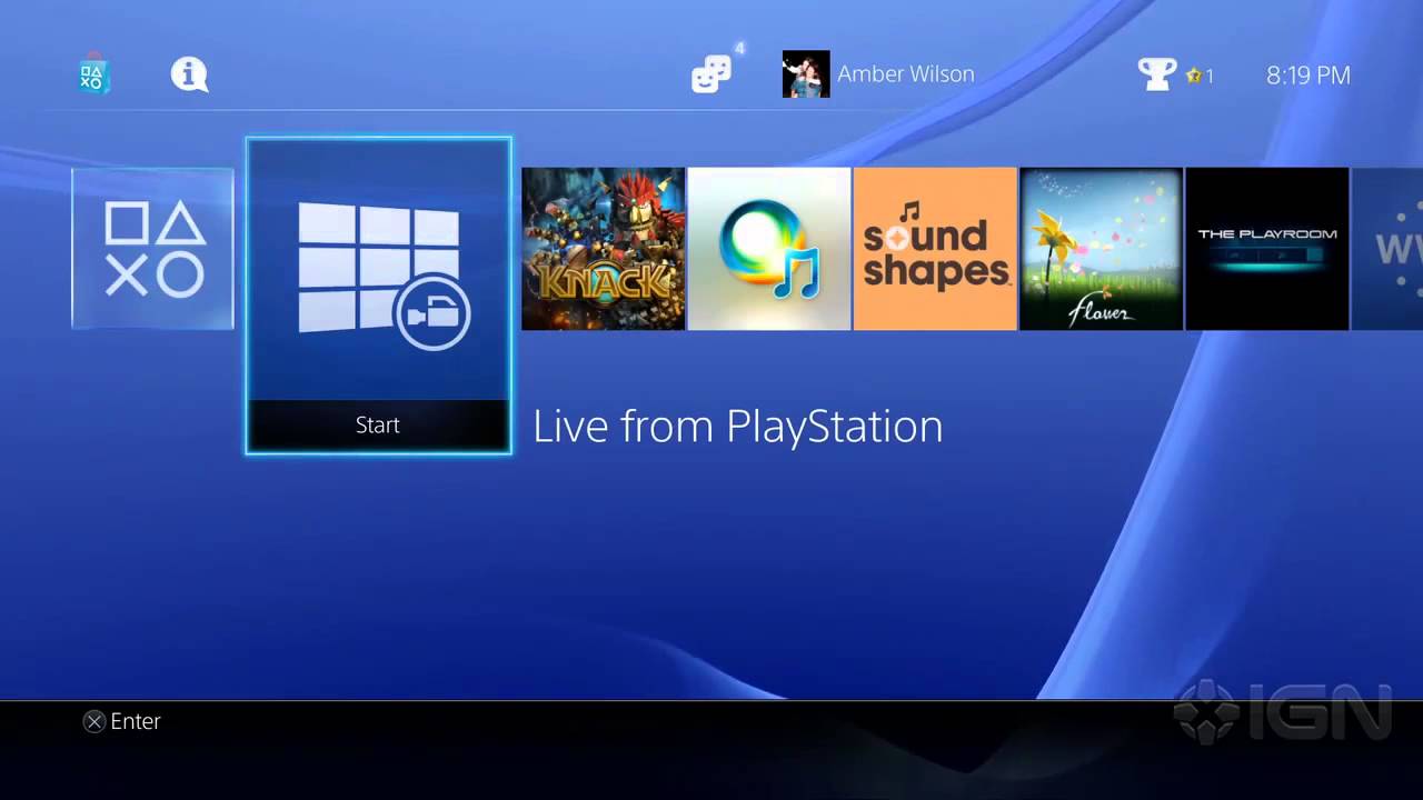 PS4: A First Look at the OS