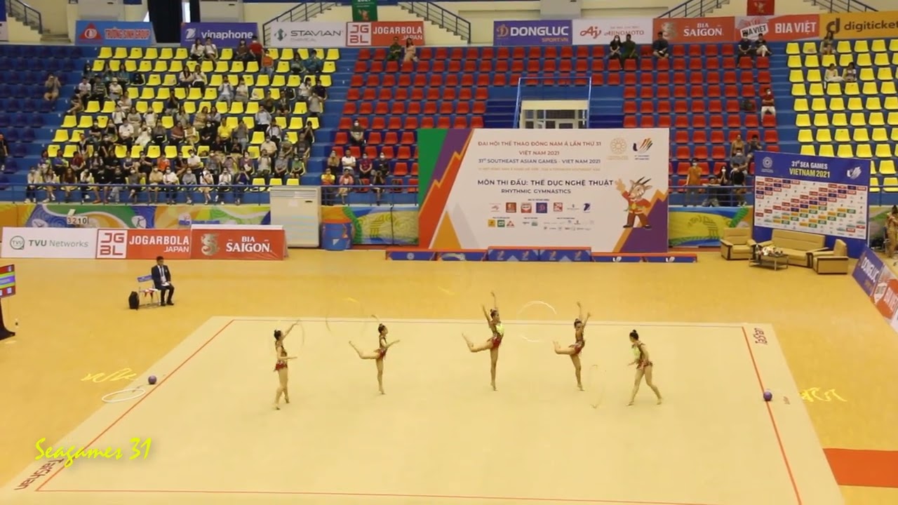 Thể Dục Nghệ Thuật - Team Việt Nam: 37.800 (HCĐ) | Rhuthmic Gymnastics - Seagames 31