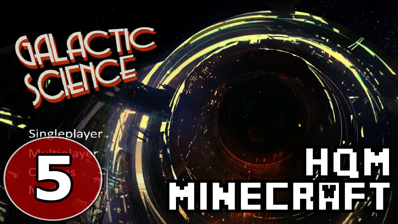 Galactic Science #5 - Gravel production - HQM Let&rsquo;s Play