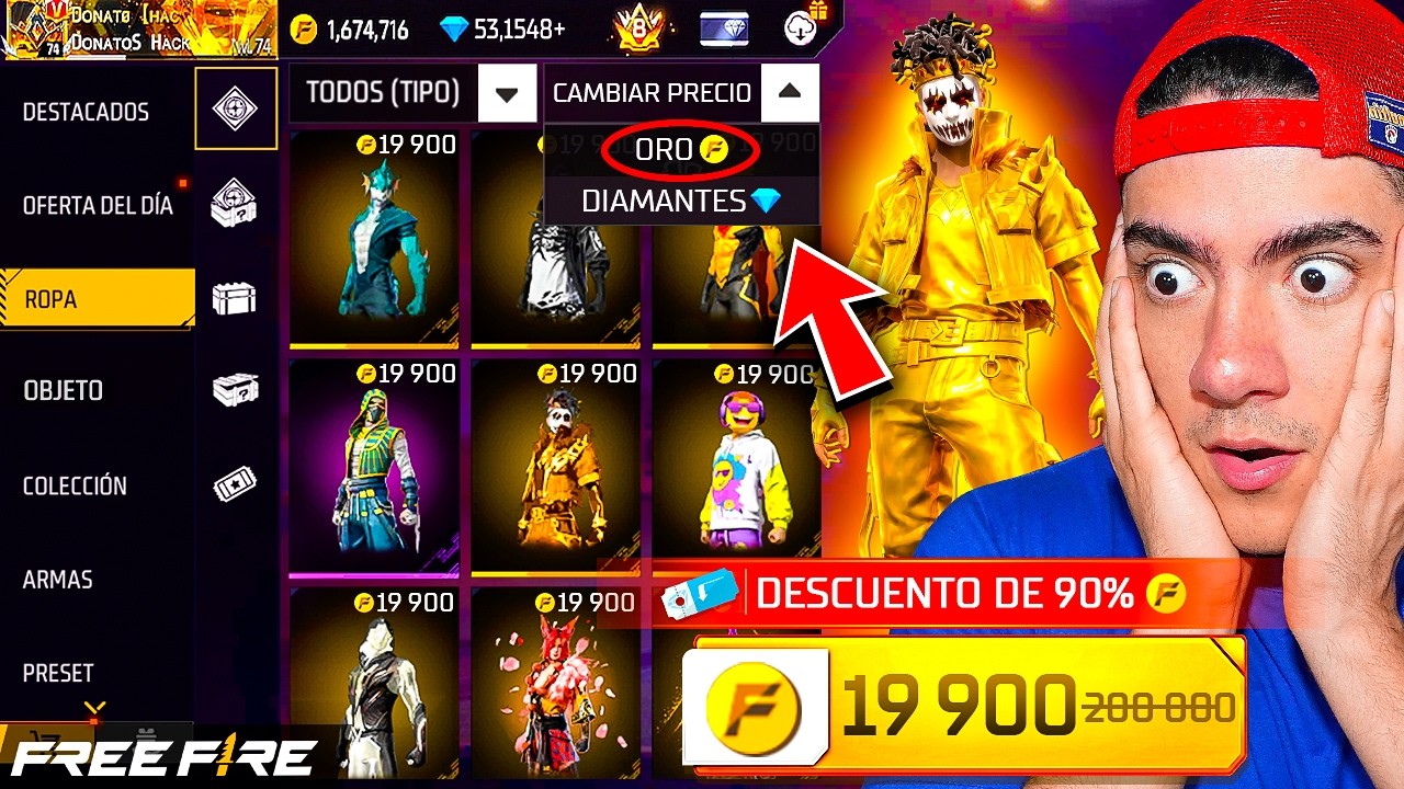 POR POCO RECARGO 50.000 DIAMANTES EN FREE FIRE HASTA QUE PASO ESTO !! - TheDonato