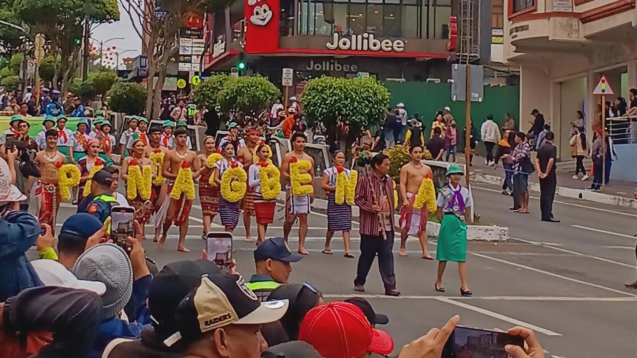 The Grand Opening Parade of Panagbenga Festival in Baguio City😍