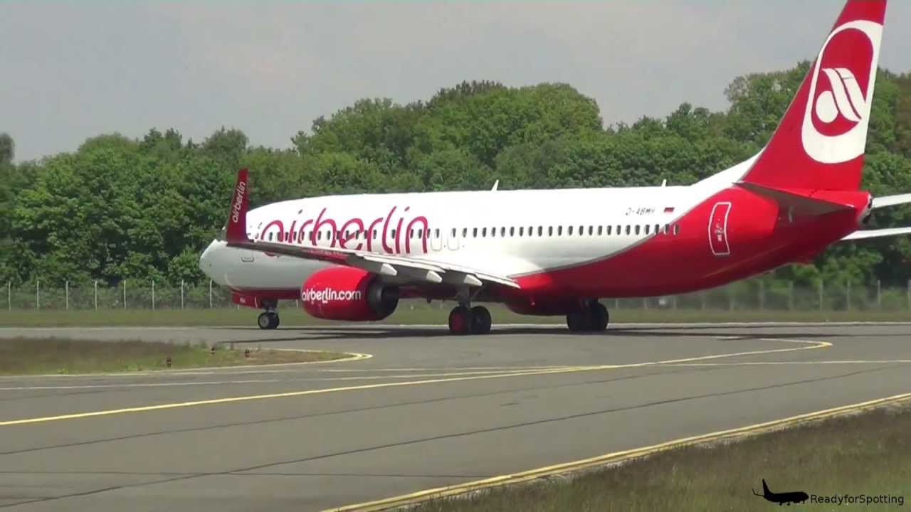 *Air Berlin Action* at Münster/Osnabrück Airport [HD]