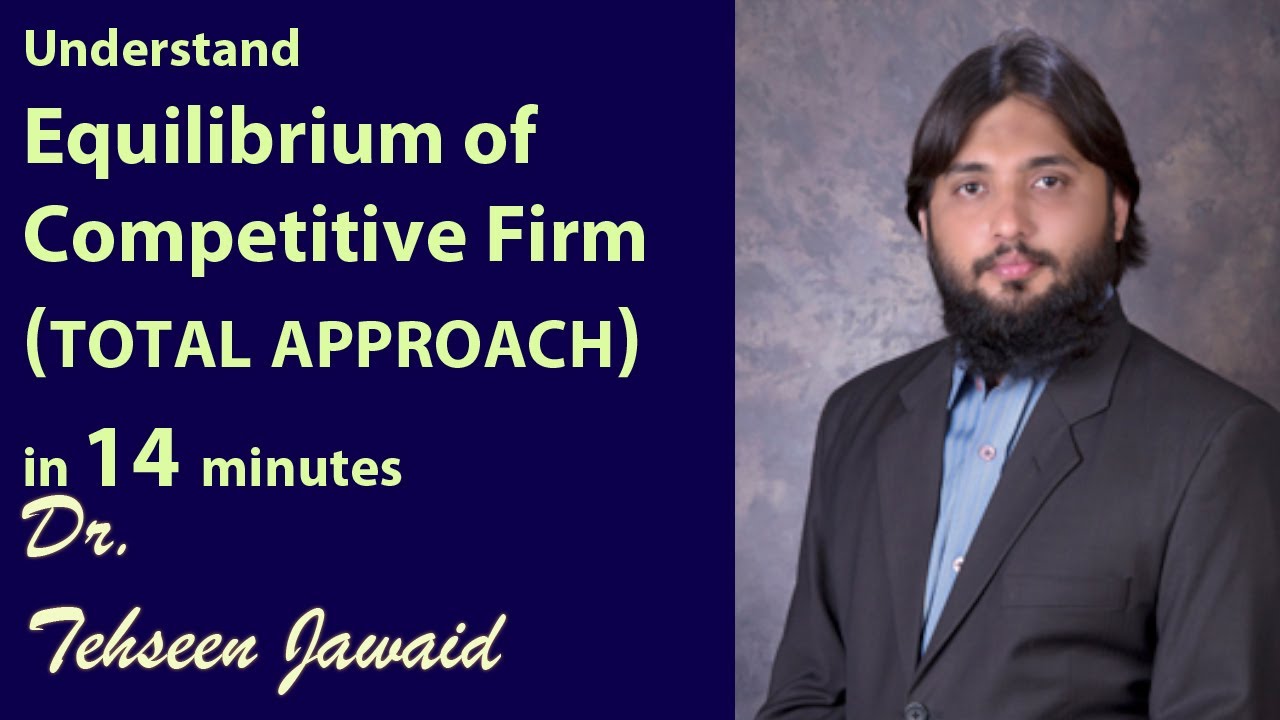 Mircoeconomics # 45 |  Profit Maximization in Perfect Competition - Total Approach | TJ Academy