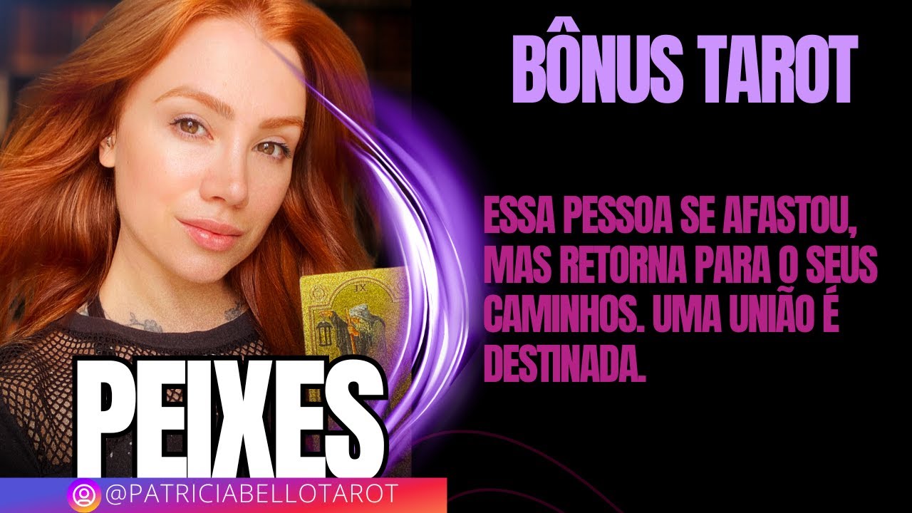 Peixes | Essa pessoa se afastou, mas retorna para o seus caminhos. Uma união é destinada.