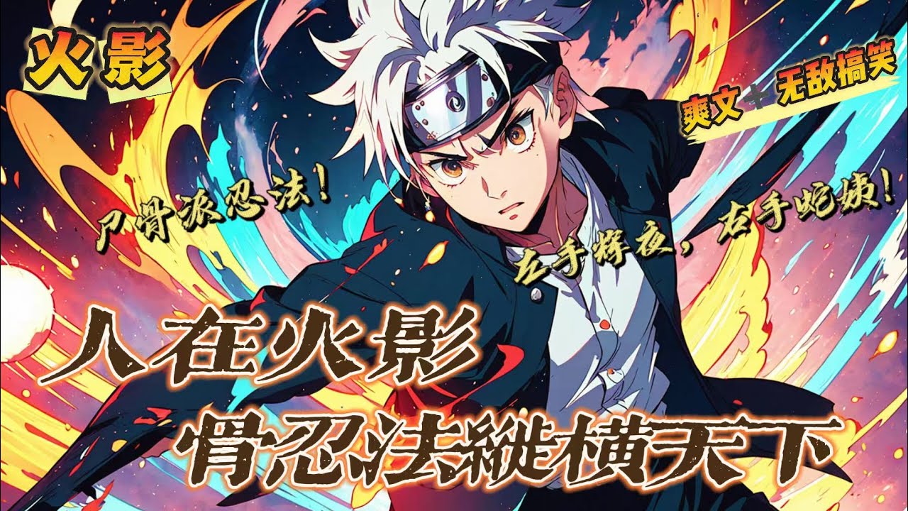 🔥重制版《火影：骨魔天下》 💥 第1-150話：穿越火影，再世為人，輝夜傳奇，屍骨脈爭霸忍界，瀟灑而活，掠美天下拳打自來也，脚踢大蛇丸，擁抱綱手再懷，一套全新的忍術，骨忍法縱橫忍界！