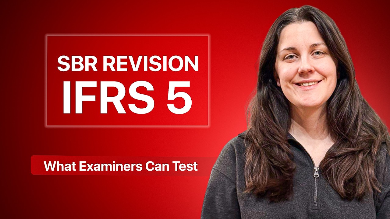 SBR Made Easy: What Standards Can Be Tested with IFRS 5
