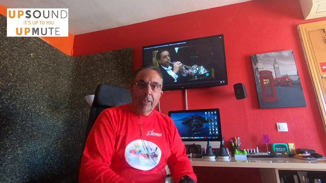 Benjamín Moreno - Preparando concierto con UpSound y UpMute