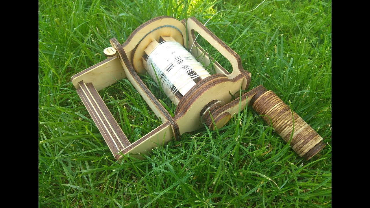 Wooden Kite Reel | Laser Cutting Workshop