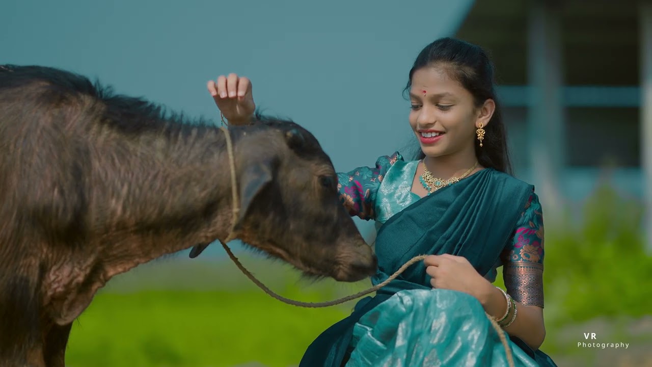 Himasri Half Saree Ceremony Pre Shoot / Rajanikanth Veepuri / Nalgonda