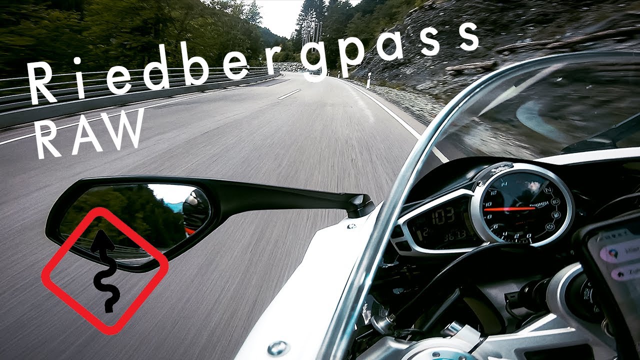 Riedbergpass RAW | Triumph Daytona 675R