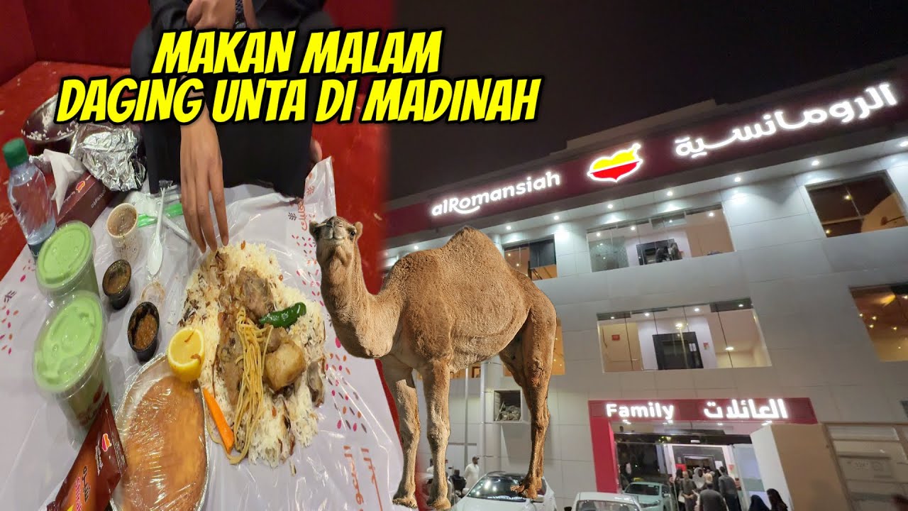MAKAN DAGING UNTA DI MADINAH