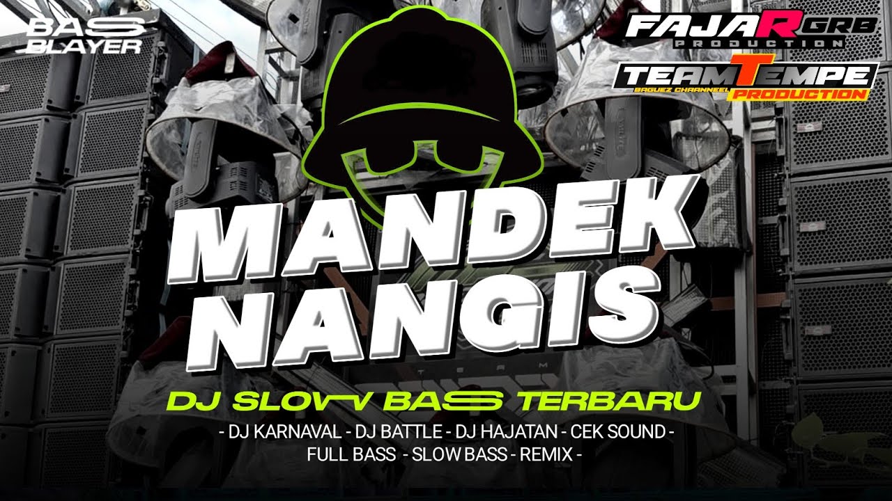 DJ MANDEK NANGIS VIRAL PATAH HATI TRAP SLOW BASS MBLIYUTT