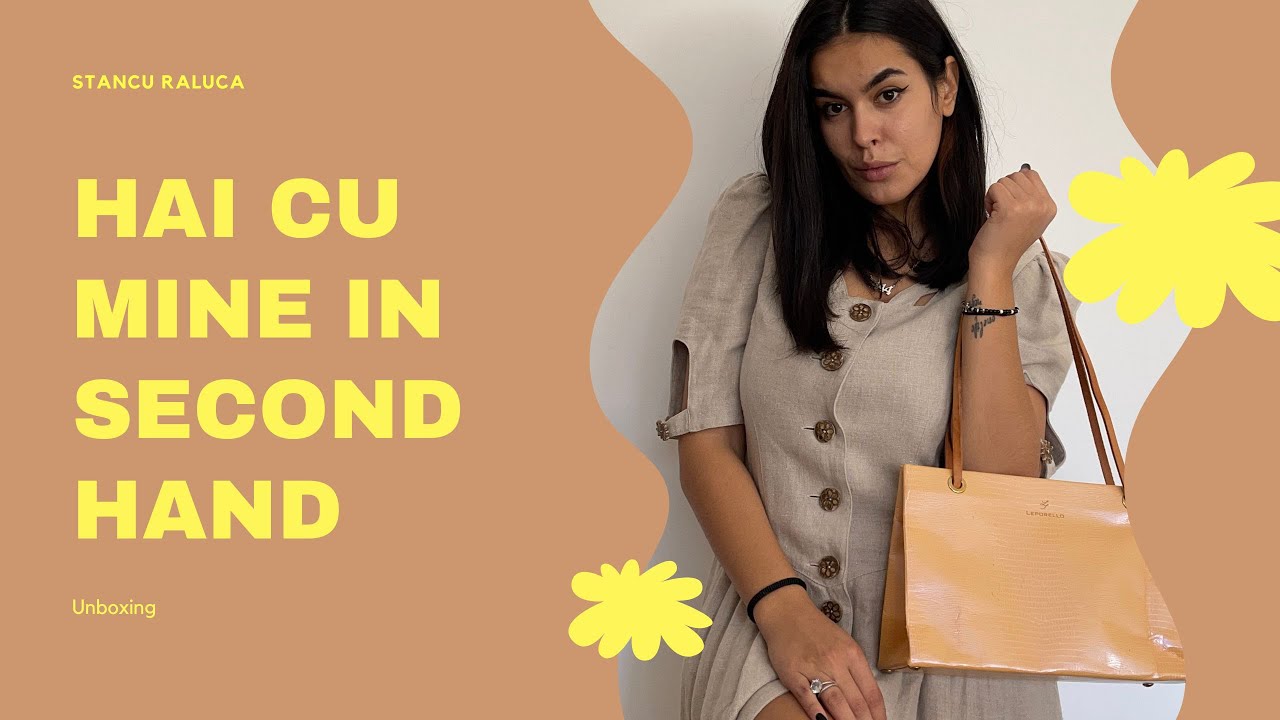 Hai cu mine in SECOND HAND 💃🏻 (unboxing)