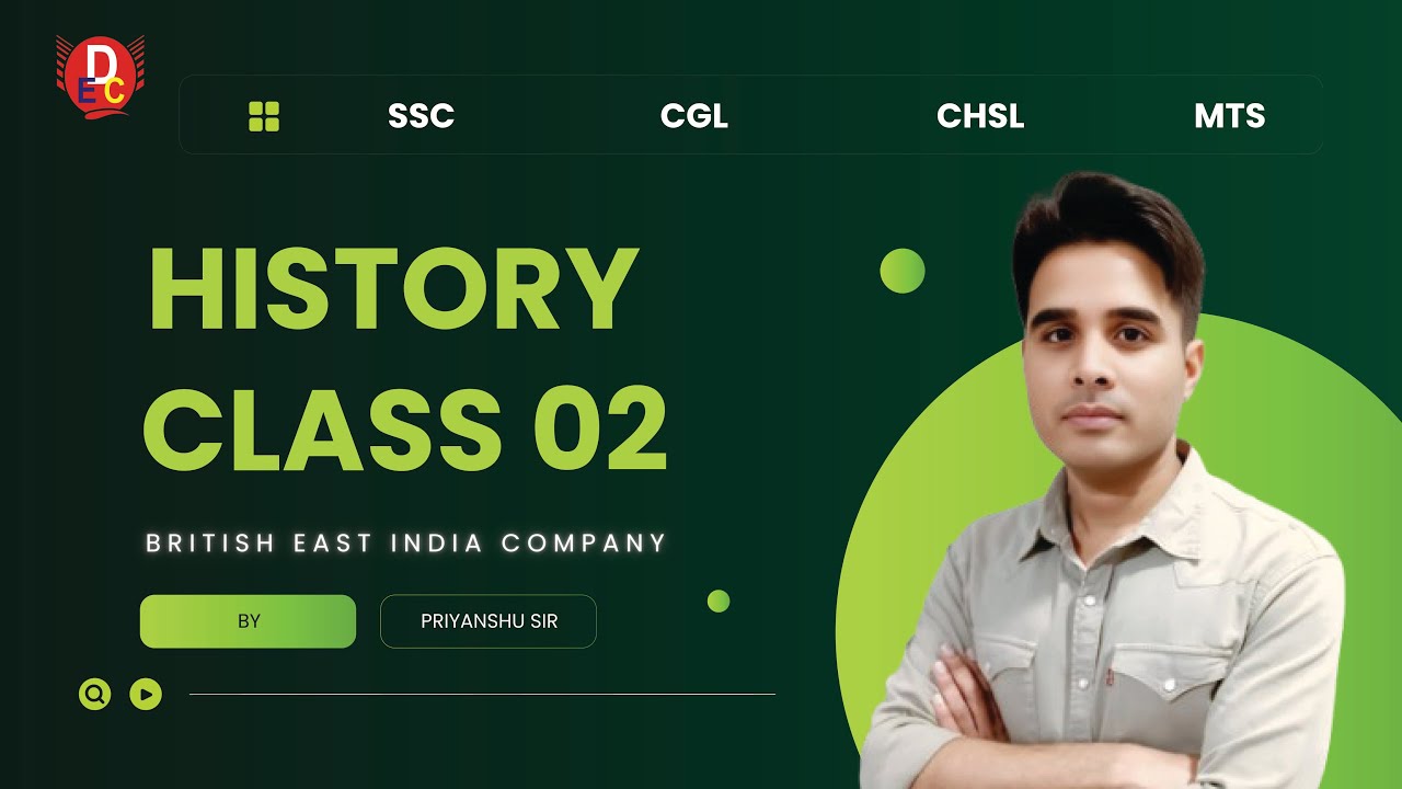 History | Class 02 | British East India Company | By Priyanshu Sir