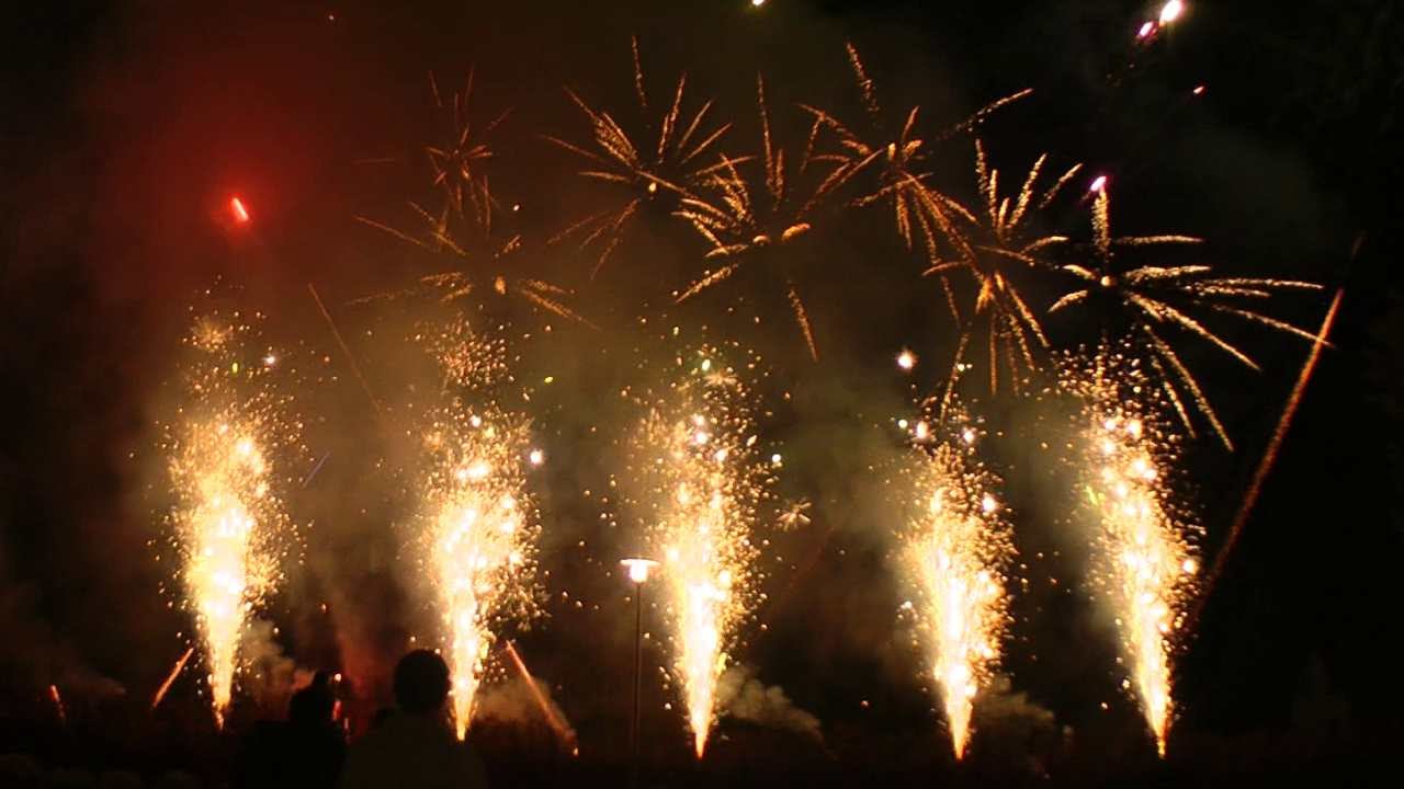 Fajerwerki -- pokaz sztucznych ogni na weselu w wykonaniu MARBO -- Fajerwerki