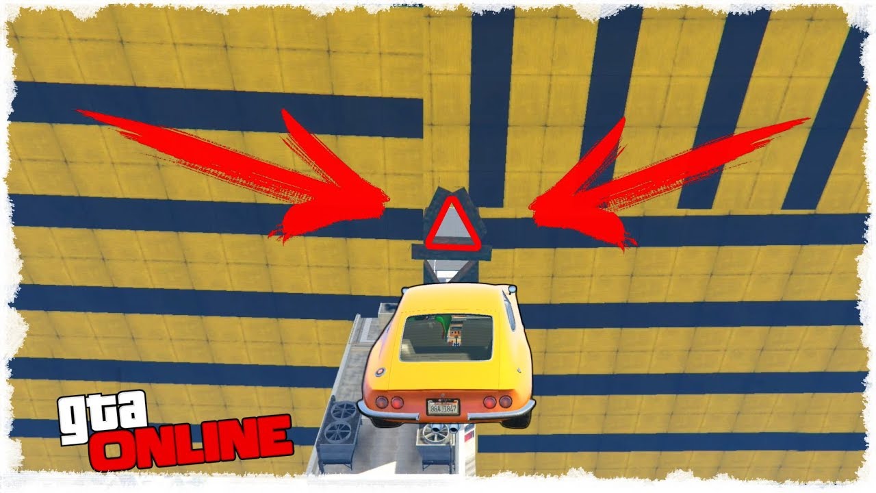 ПОПАСТЬ В ДЫРОЧКУ НА ОГРОМНОМ РАССТОЯНИИ, АЗИАТАМ ТАКОЕ И НЕ СНИЛОСЬ GTA ONLINE (ГТА 5 ГОНКИ)