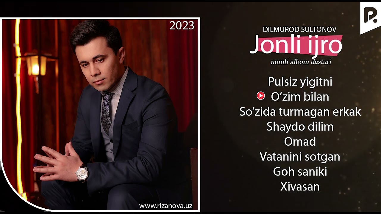 Dilmurod Sultonov - Jonli ijro albom dasturi 2023