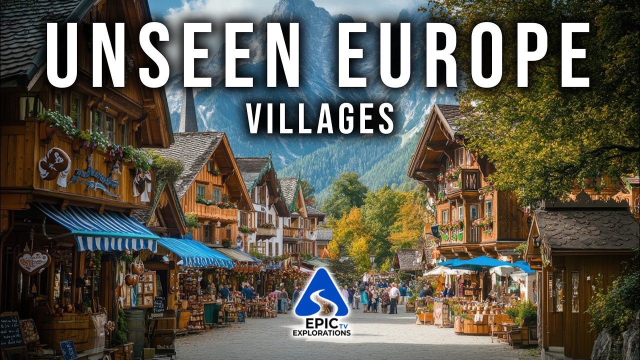 UNSEEN EUROPE | 50 of the Most Beautiful and Lesser-Known Villages in Europe | 4K Travel Guide