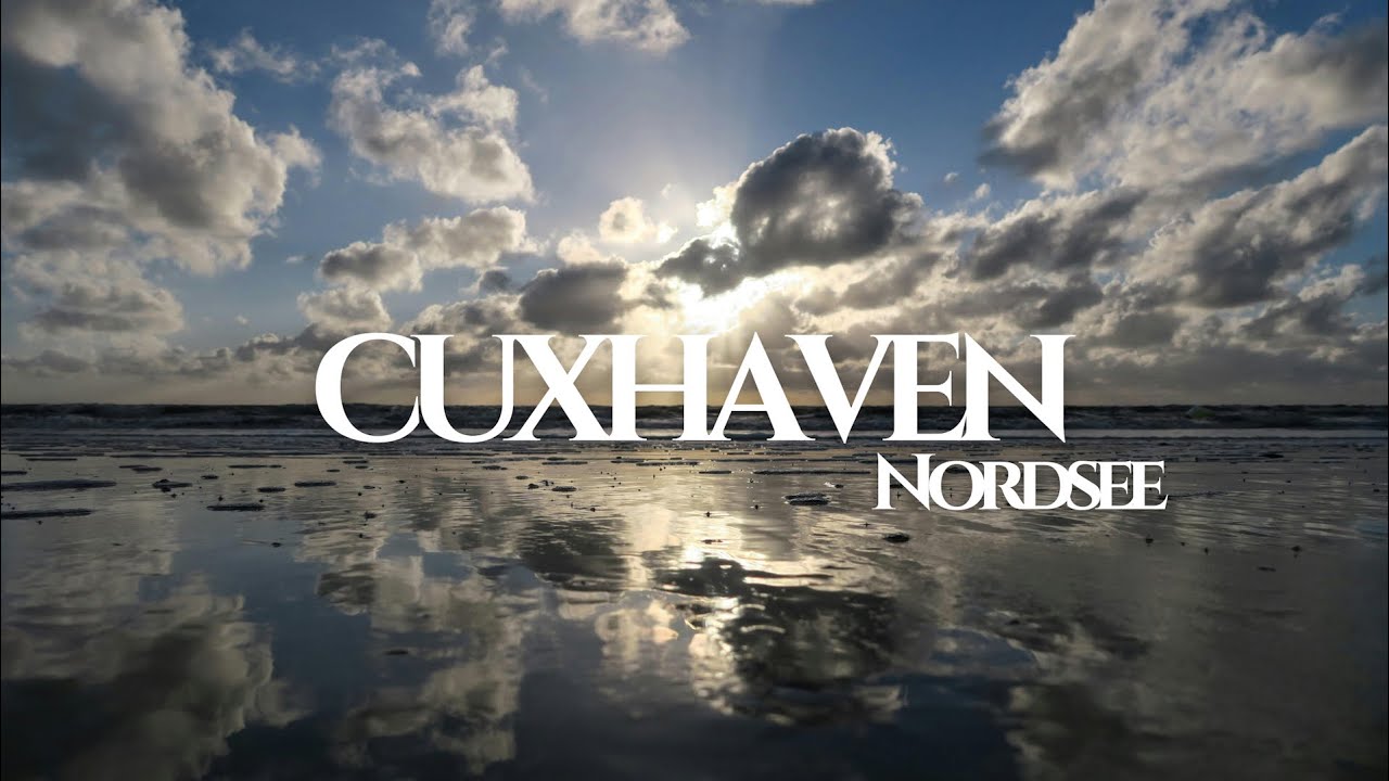 Walking on the Sea Floor – Nordsee - Cuxhaven Tides Germany 🇩🇪 Amazing City Walking Tour 4K HDR
