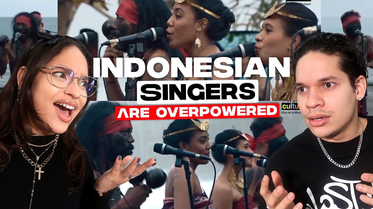 WTF they are AMAZING SINGERS! Latinos react to Ambonese - East Indonesian Music for the first time