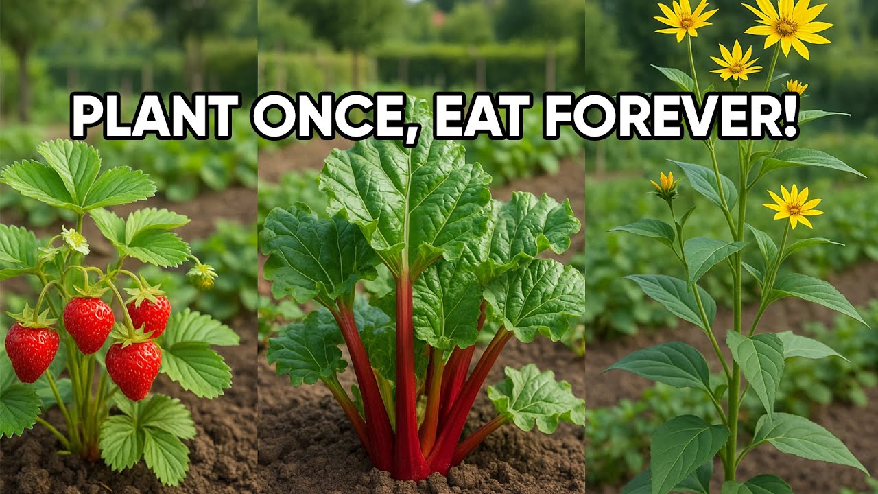 9 Perennial Crops You Plant Once and Enjoy for a Lifetime!
