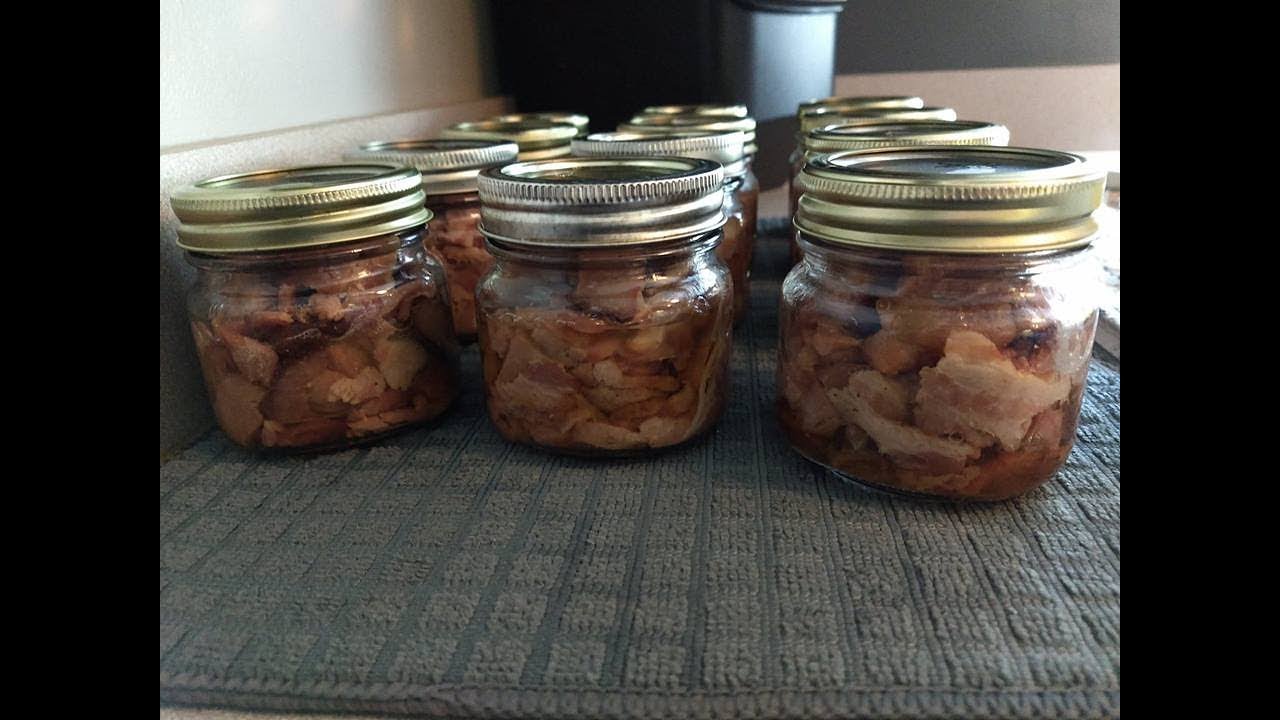 Pressure Canning Pre cooked Bacon with Angie's Pantry
